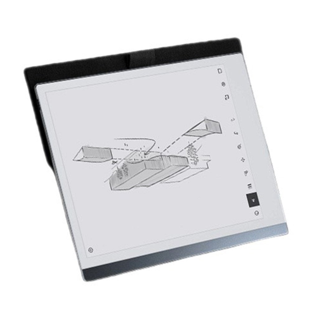 EIDERWOOD ReMarkable 2 Kunstlæder Flip Cover m. Standerfunktion & Penholder - Sort