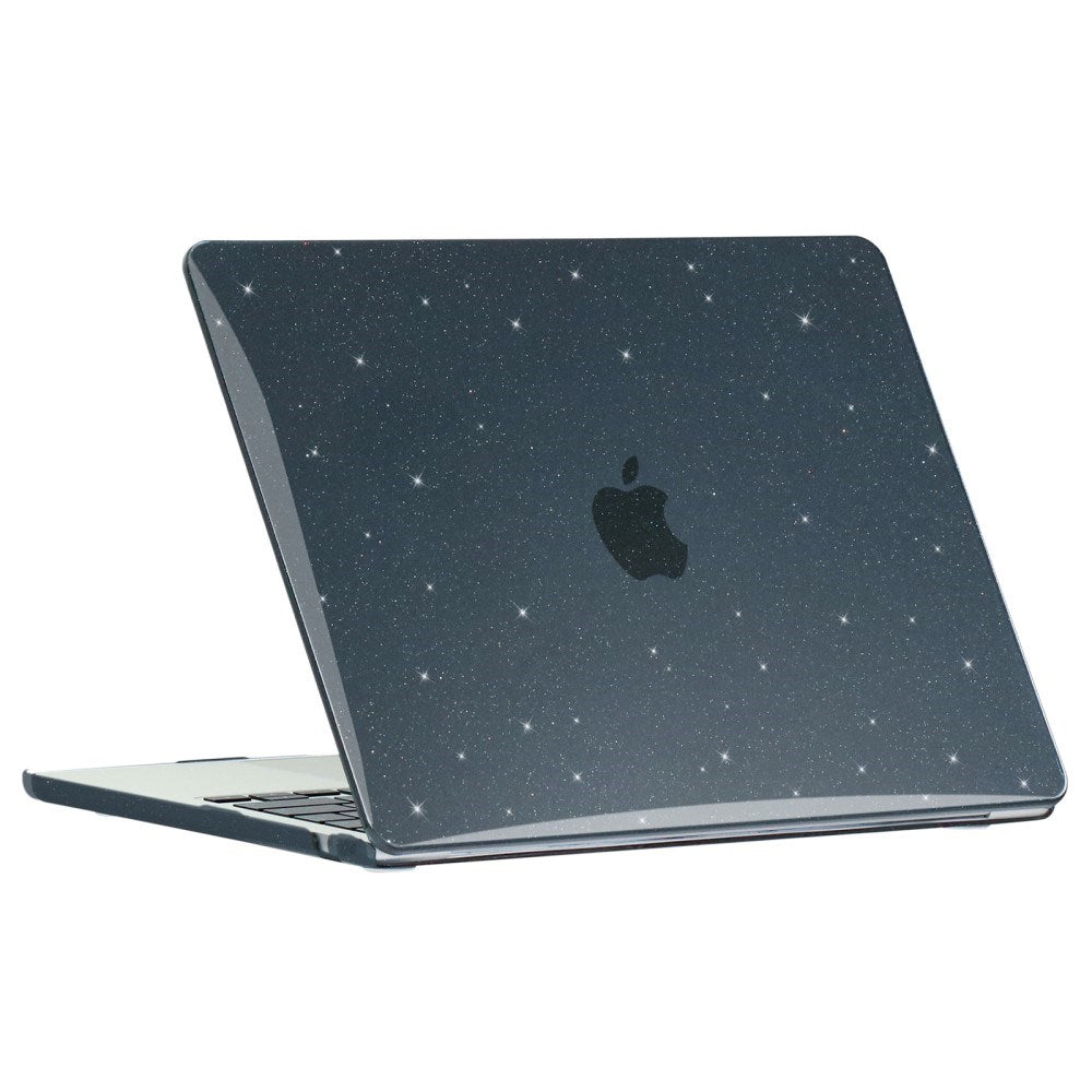 Macbook Pro 14 M5/M4/M3/M2/M1 (2025-2021) Hårdt Plastik Bærbar Cover - Stjernehimmel - Sort