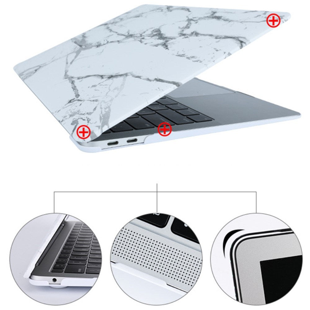 MacBook Pro 16 M1/M2/M3/M4 (2021-2024) Hårdt Plastik Bærbar Cover - Blomster
