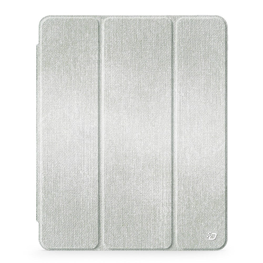 iPad Air 13" (2025 / 2024) DUX DUCIS Unid Series Tri-Fold Flip Cover - Gjennomsiktig / Grønn