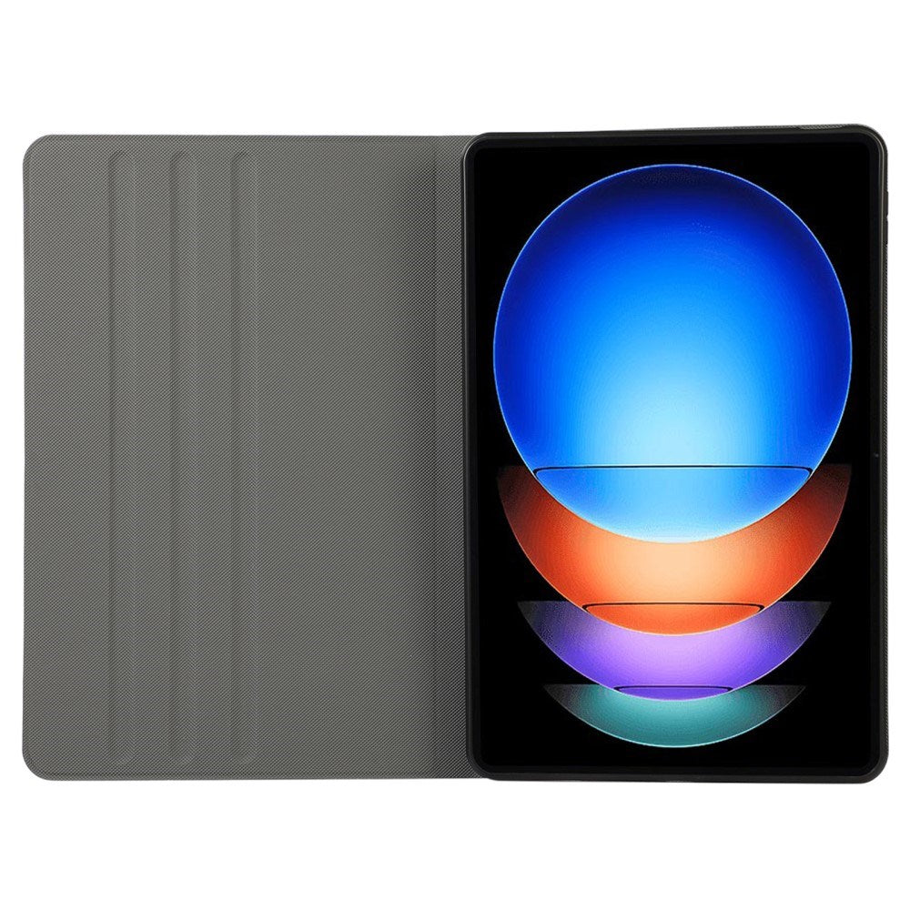 EIDERWOOD Xiaomi Pad 6S Pro Vegan Leather Tablet Flip Cover m. Ståfunksjon - Mørkeblå