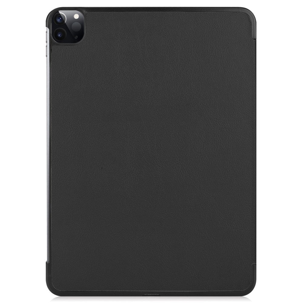 EIDERWOOD iPad Air 13" (2025 / 2024) Tri-Fold Leather Flip Cover - Svart