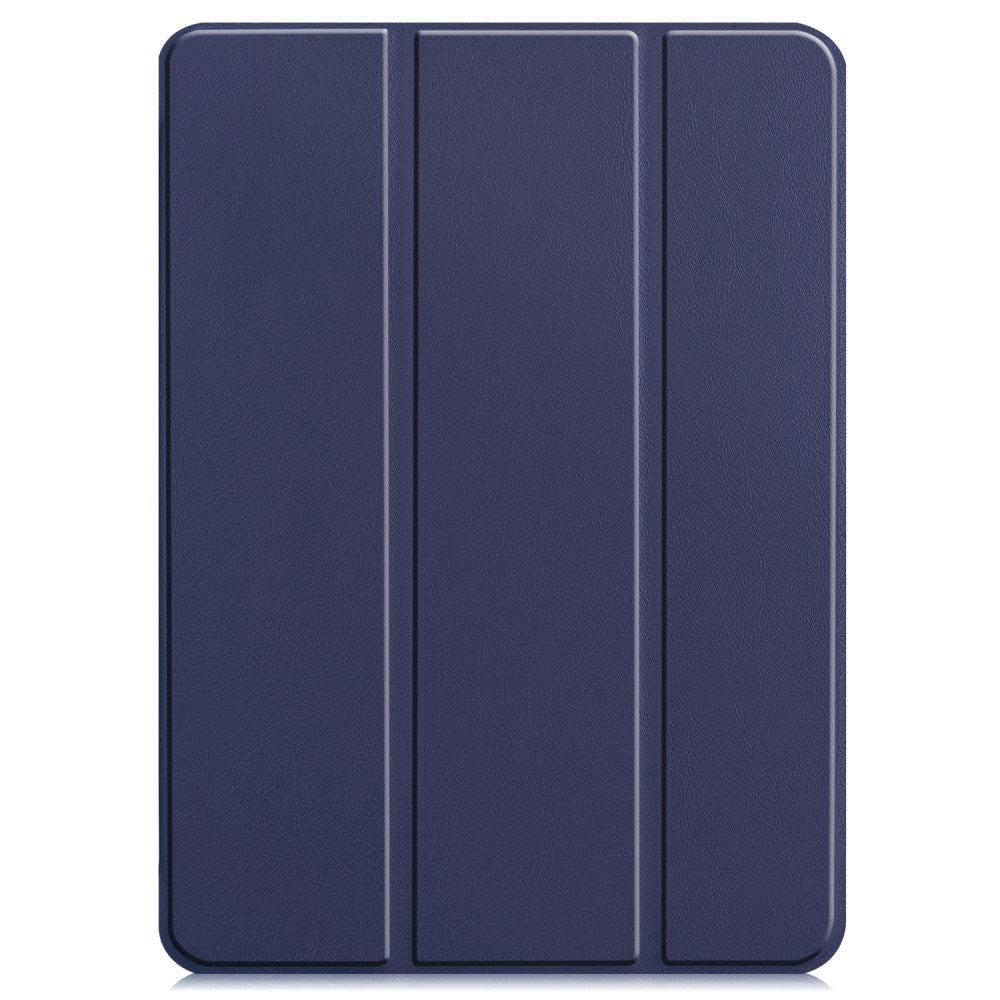 EIDERWOOD iPad Air 13" (2025 / 2024) Tri-Fold Leather Flip Cover - Blå