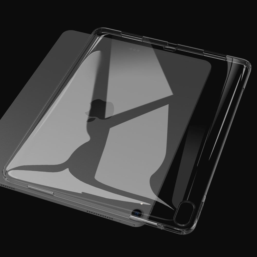 EIDERWOOD iPad Air 13" (2025 / 2024) Fleksibelt TPU-plastbakdeksel - gjennomsiktig