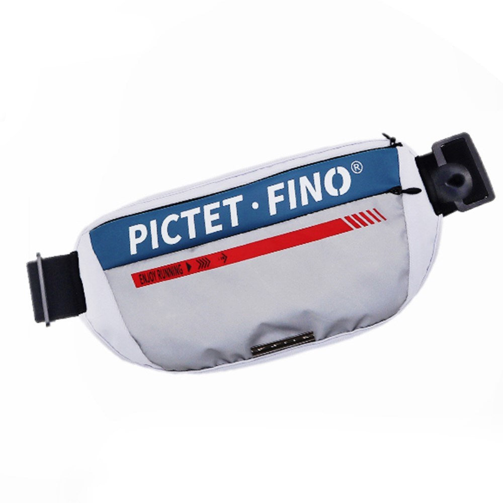 Sports Løbebælte m. Lomme (7") - Blå / Grå