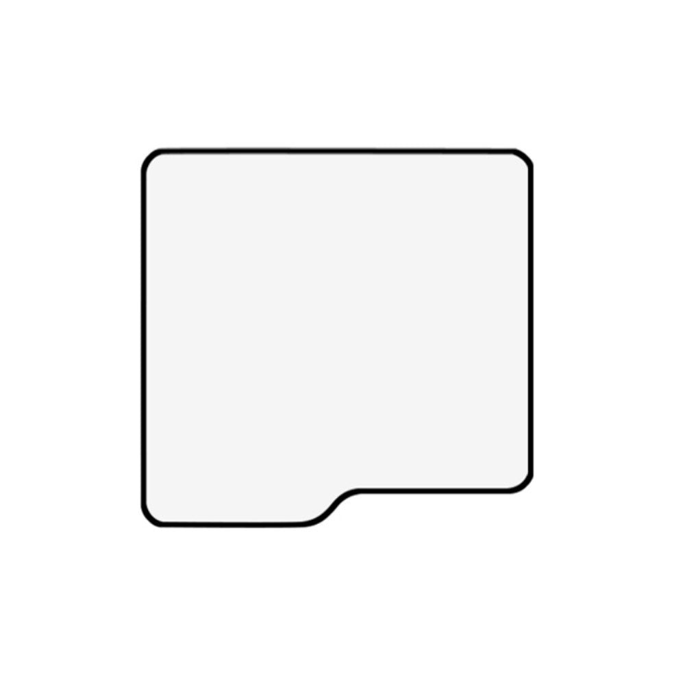 Samsung Galaxy Z Flip6 skjermbeskytter i glass til frontskjermen - Black Edge