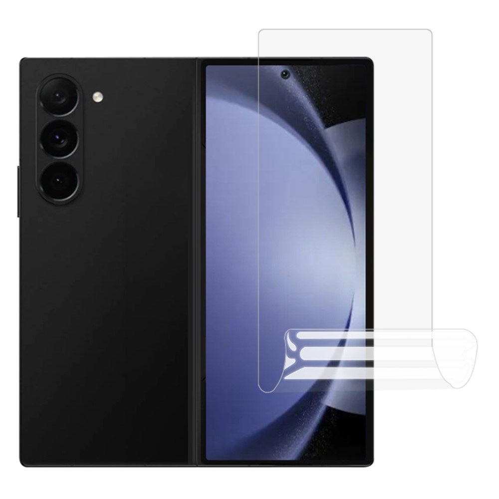 Samsung Galaxy Z Fold6 skjermbeskytter - Beskyttelsesfilm - Gjennomsiktig