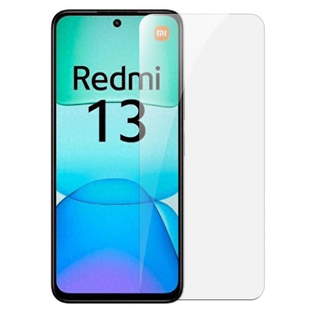 RURIHAI skjermbeskytterglass - Xiaomi Redmi 13 (4G) / 13 (5G) - Gjennomsiktig