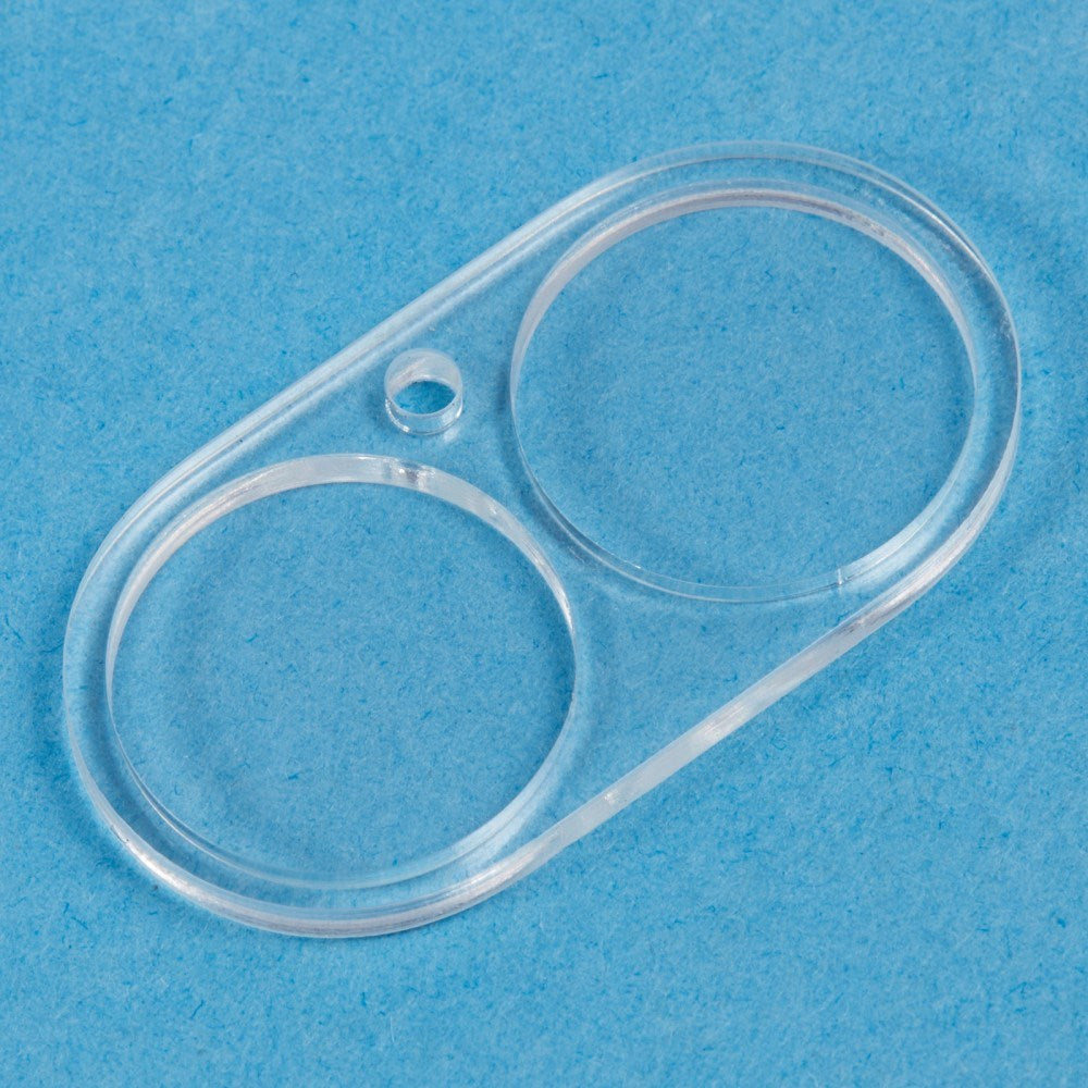 iPhone 16 herdet glass kamerabeskyttelse - gjennomsiktig