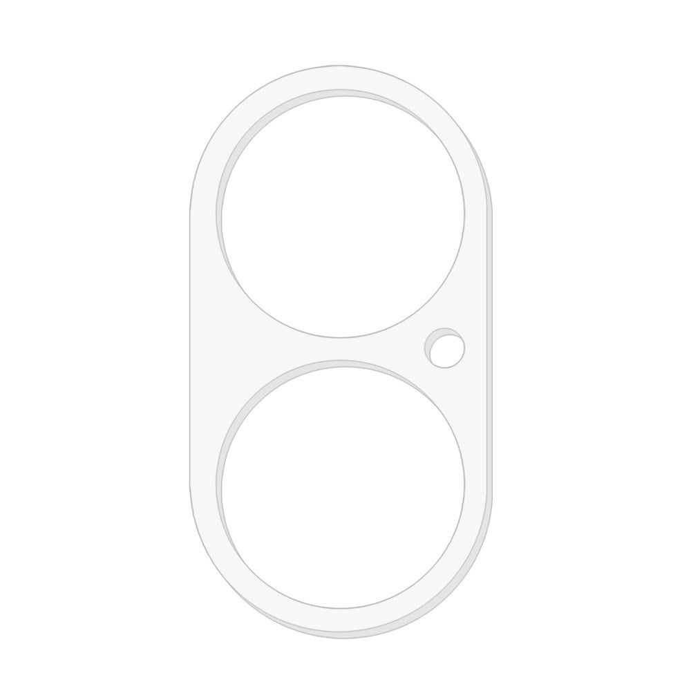 iPhone 16 Plus kamerabeskyttelse i herdet glass - Gjennomsiktig