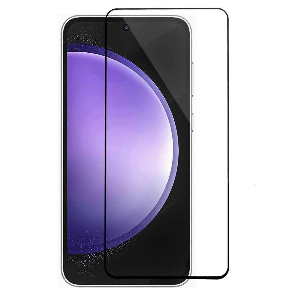 Samsung Galaxy S24 FE Full Fit herdet glass - Skjermbeskytter - Black Edge