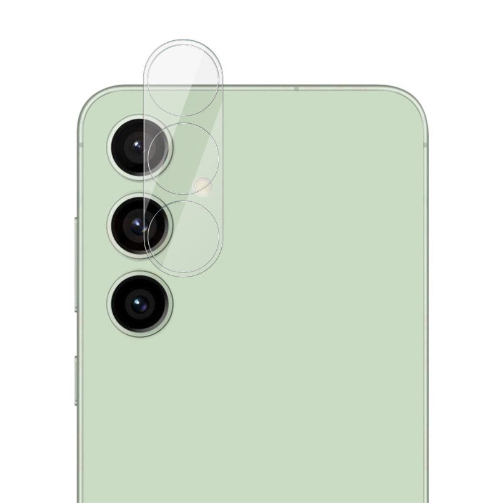 IMAK Samsung Galaxy S24 FE Beskyttelsesglass til kameralinse - Gjennomsiktig