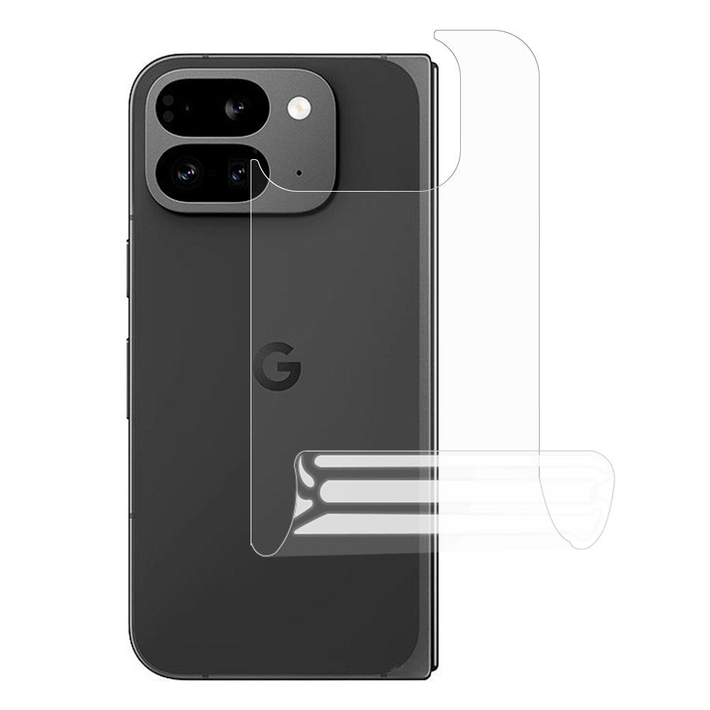 Google Pixel 11 Pro Fold / 10 Pro Fold / 9 Pro Fold Beskyttelsesfilm til Bagside - Gennemsigtig