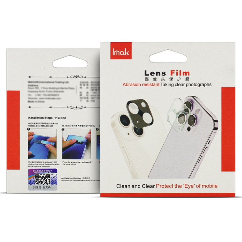 Samsung Galaxy A06 - IMAK Kameralinsebeskytter i herdet glass - Svart