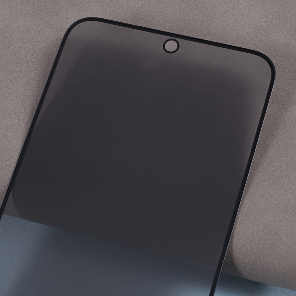 Full Fit skjermbeskytter i herdet glass - Samsung Galaxy S25+ (Plus) - Personvernfunksjon - Gjennomsiktig