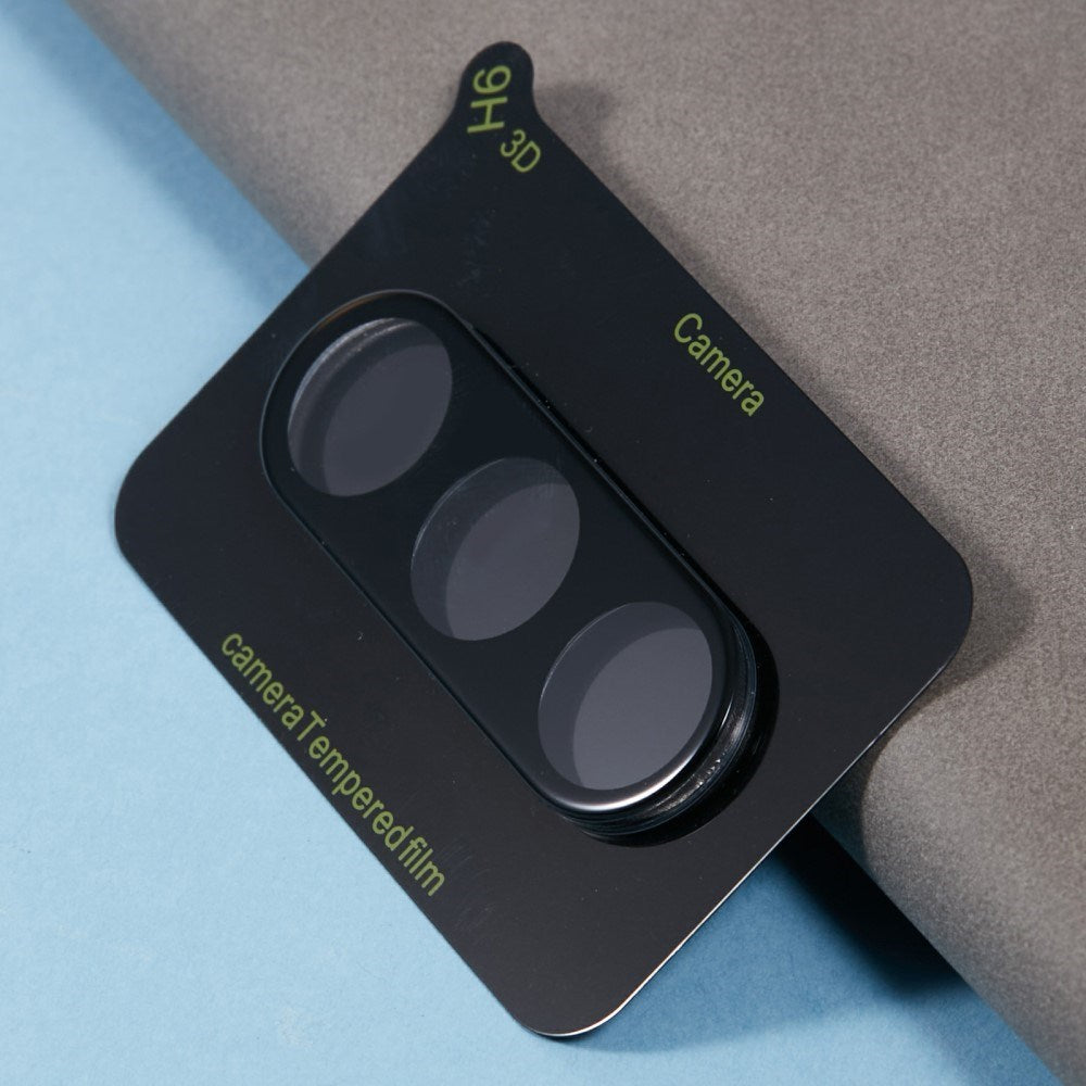 Herdet kameralinsebeskytterglass - Samsung Galaxy S25 - Svart