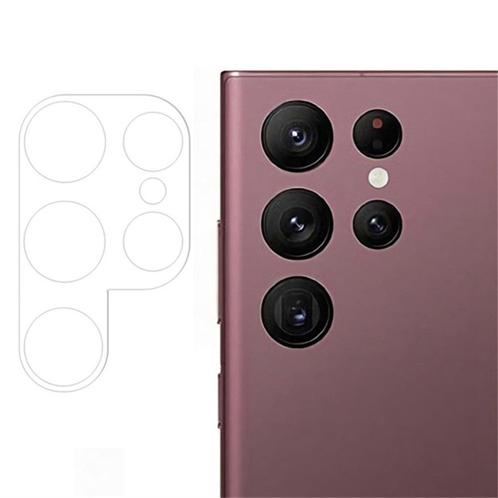 3D-kameralinsebeskyttelsesglass - Samsung Galaxy S25 Ultra - Gjennomsiktig