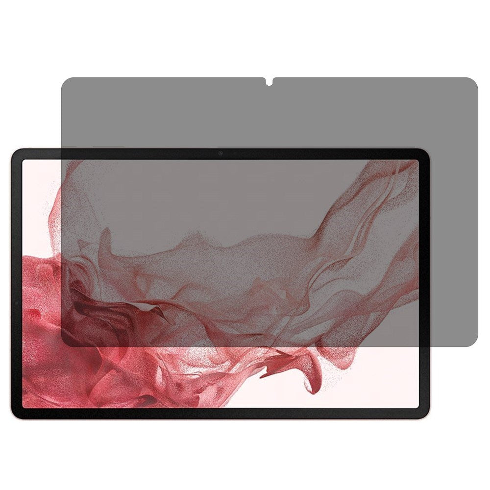 Privacy Hærdet Glas Skærmbeskyttelse til Samsung Galaxy Tab S10+ / Tab S9+ / Tab S8+ / Tab S7+ 0.3mm Arc Edge