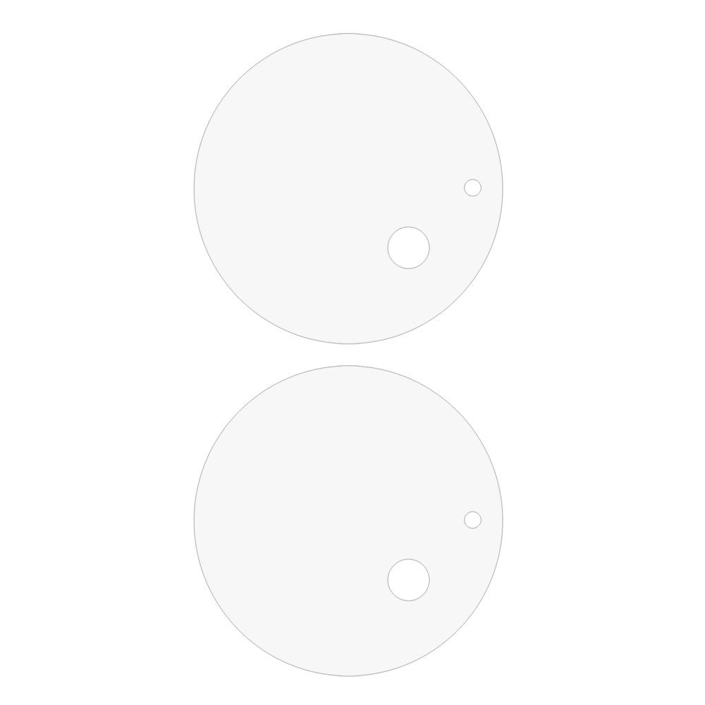 Herdet kameralinsebeskytterglass - OnePlus 13 - 2 stk - Gjennomsiktig