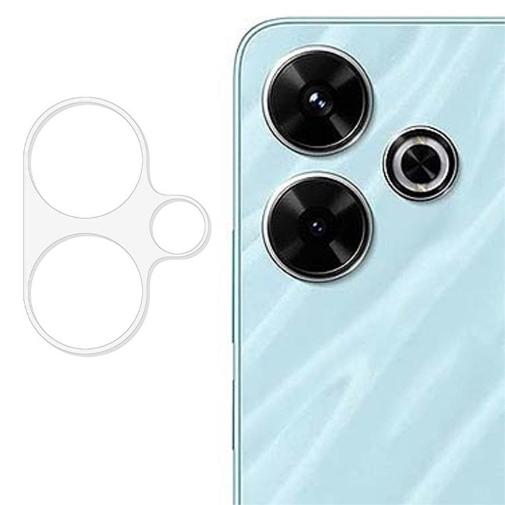 Herdet kameralinsebeskyttelsesglass - Xiaomi Redmi 13 (4G) / 13 (5G) - Gjennomsiktig
