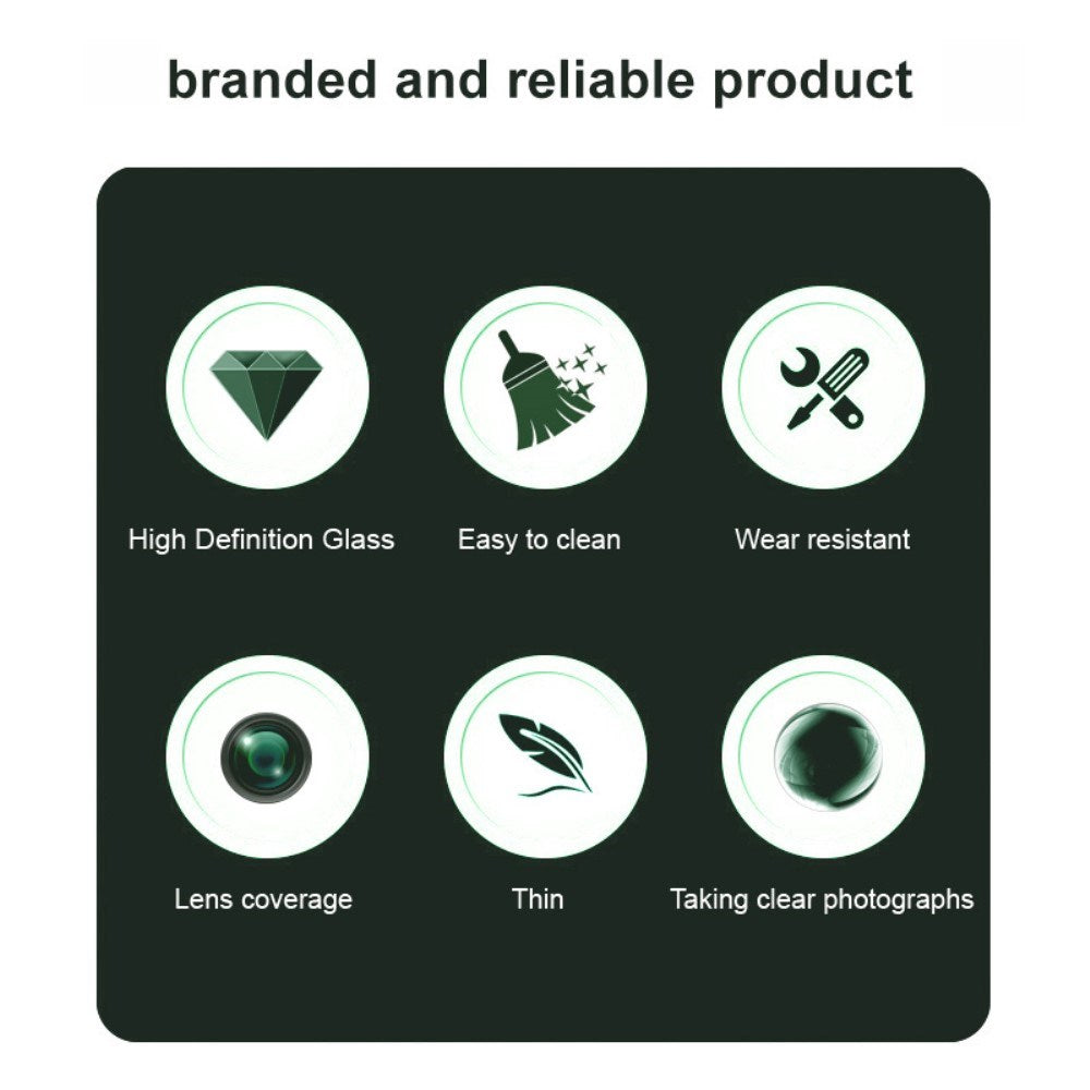 Samsung Galaxy A26 (5G) - IMAK Tempered Camera Lens Protector - Svart