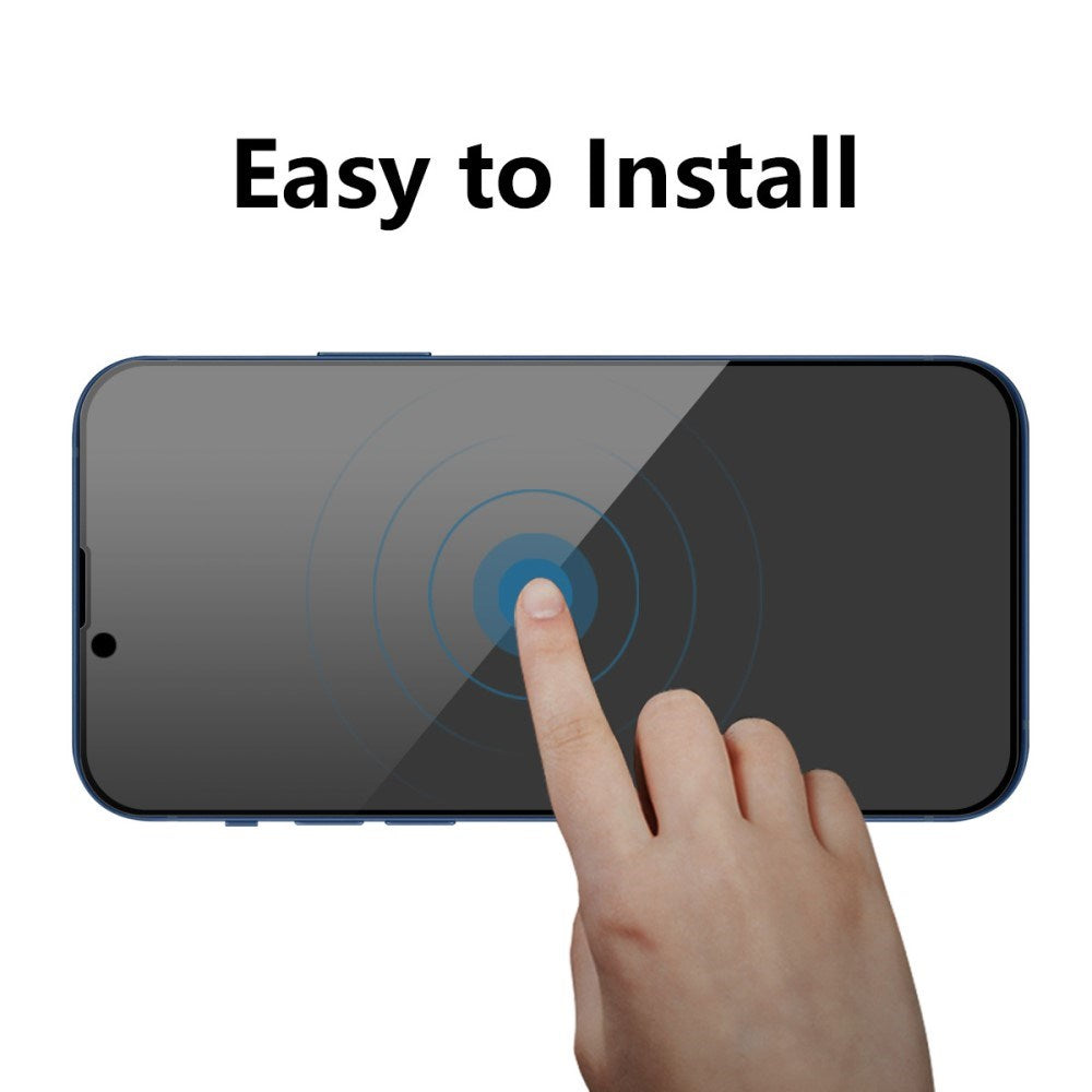 ENKAY iPhone 16e Skjermbeskytter i herdet glass m. Personvernfunksjon - Gjennomsiktig