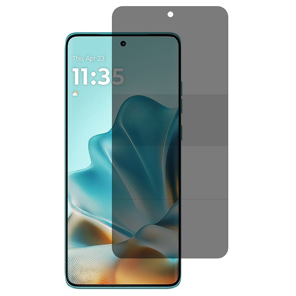 Motorola Edge 60 / Edge 60 Pro / Edge 60 Fusion Skærmbeskyttelse - Privacy Funktion - Gennemsigtig