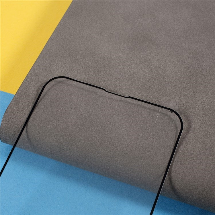 iPhone 17 Pro - Hærdet Skærmbeskyttelsesglas - Gennemsigtig / Sort Kant