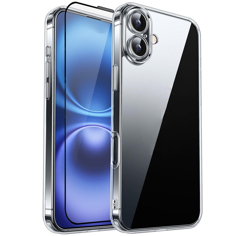 RURIHAI - iPhone 14 - 2-i-1 Beskyttelsessæt - Gennemsigtig