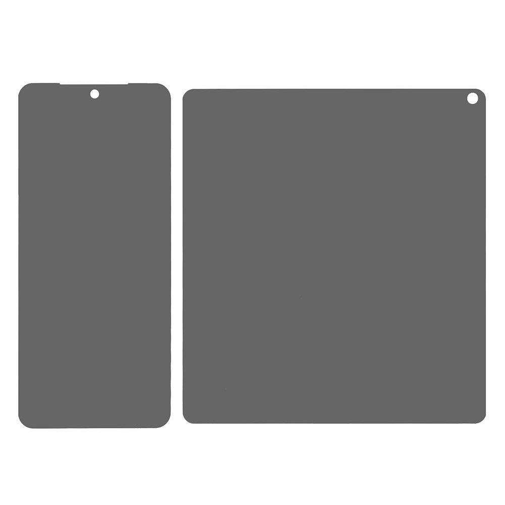 Google Pixel 10 Pro Fold Skærmbeskyttelsesglas - Privacy Funktion - Gennemsigtig