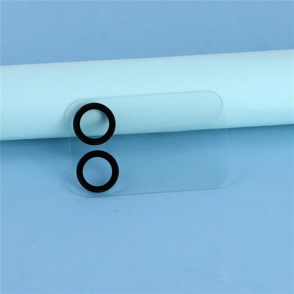 Xiaomi 17 Pro Linse Glasbeskyttelse - Gennemsigtig / Sort