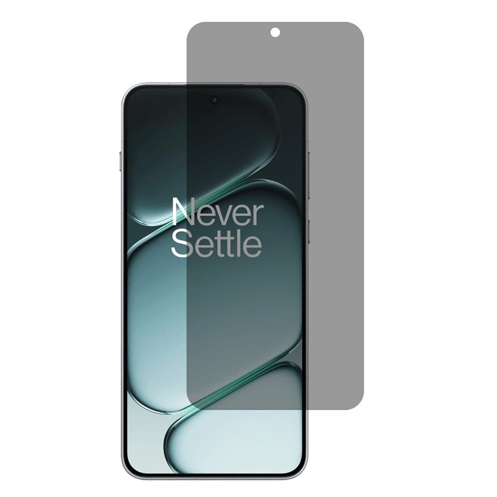 OnePlus 15R Skærmglas m. Privacy Funktion - Gennemsigtig