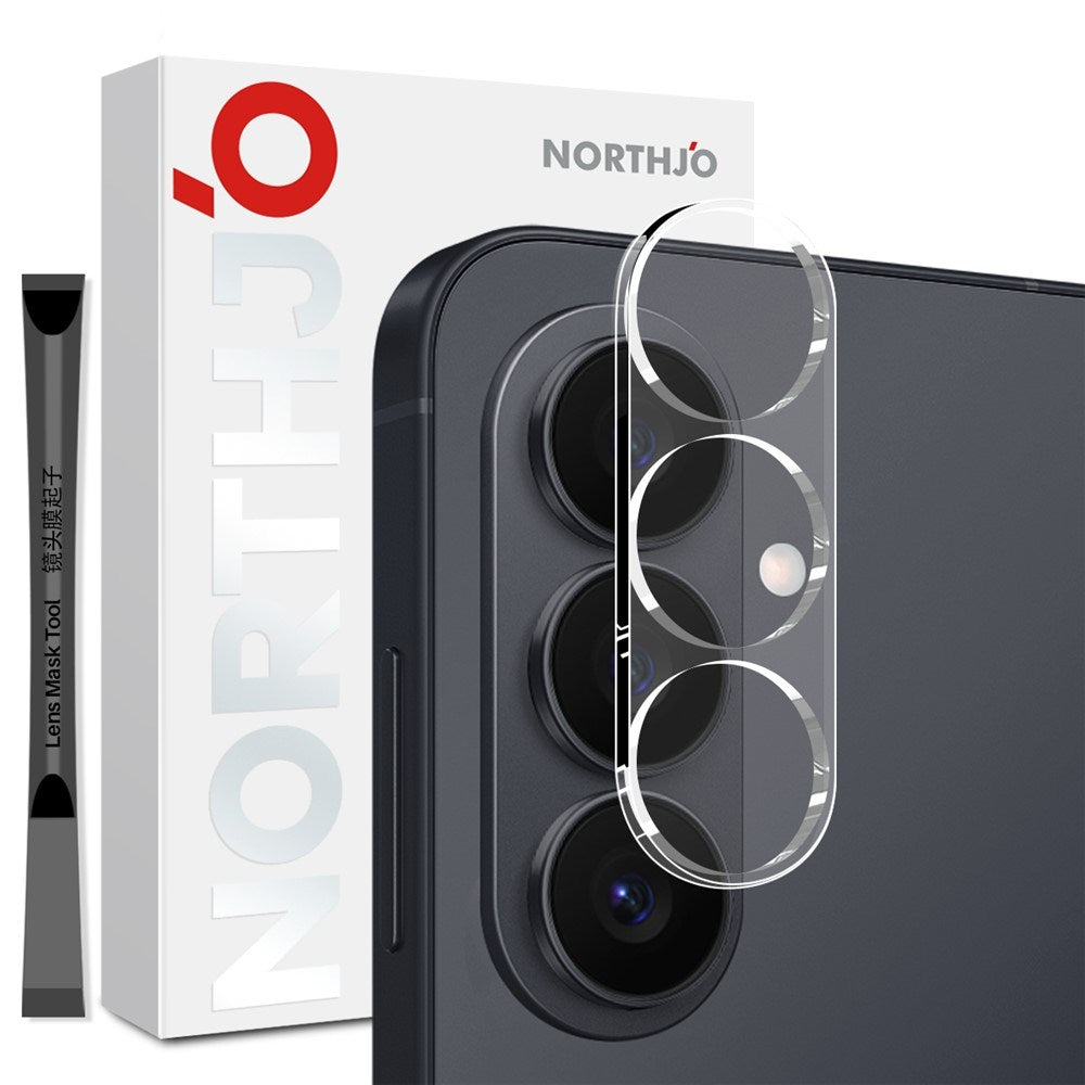Samsung Galaxy S26 NORTHJO Kameralinseglas - Gennemsigtig