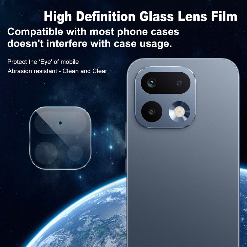 Realme 16 Pro IMAK Kameralinseglas - Gennemsigtig