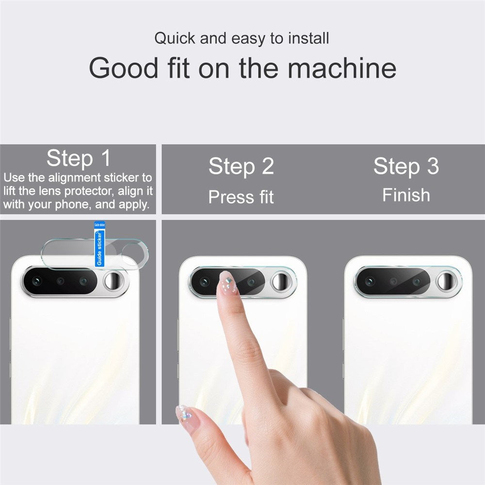 Realme 16 IMAK Glas til Kameralinse - Gennemsigtig