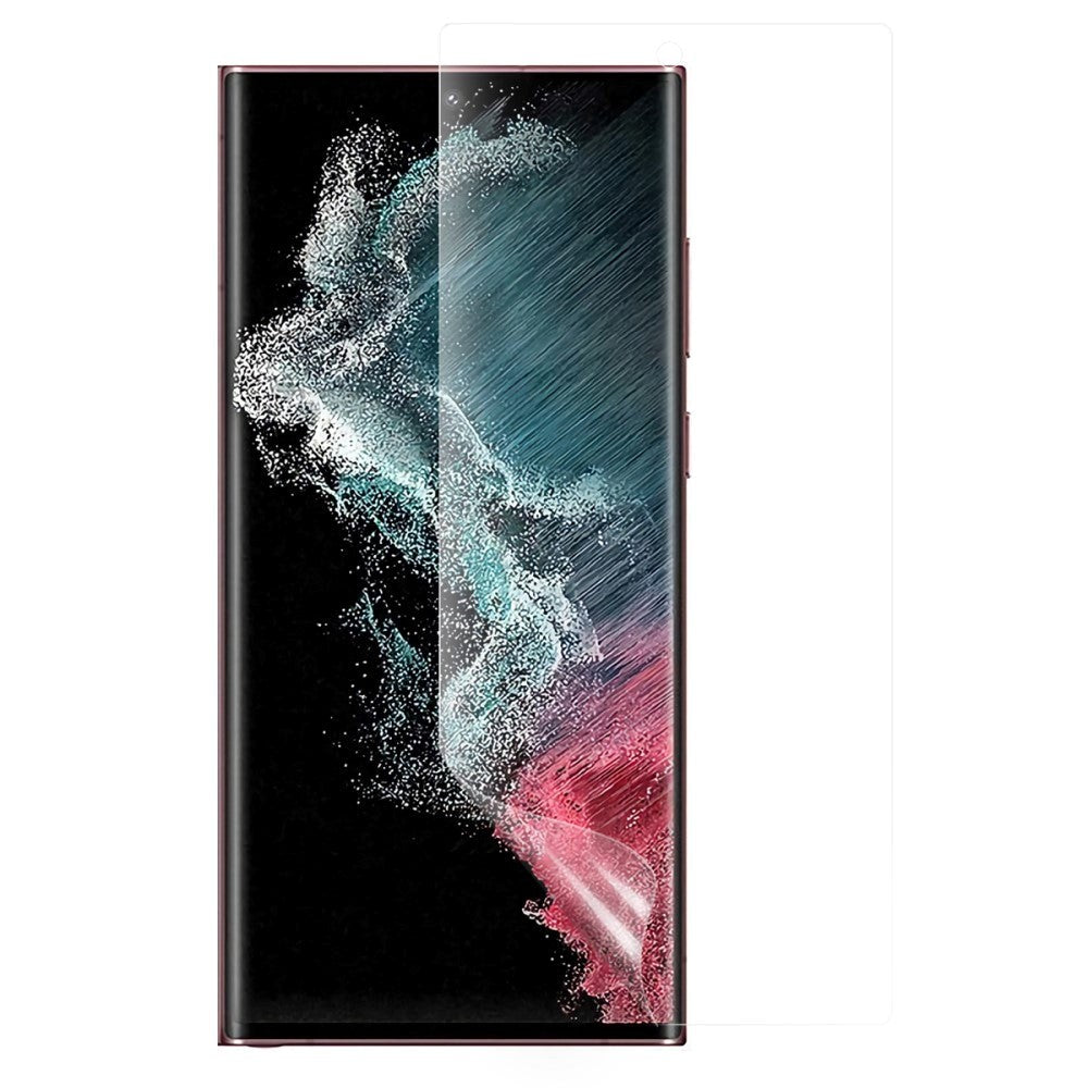Samsung Galaxy S23 Ultra Skjermbeskytter - Skjermbeskyttelse - Gjennomsiktig