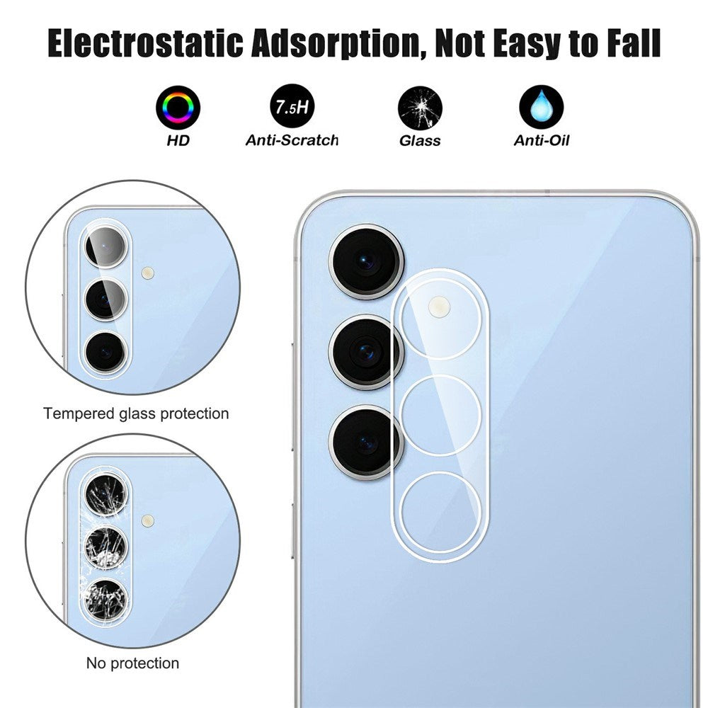 Samsung Galaxy S26 FE Kameralinseglas - Gennemsigtig