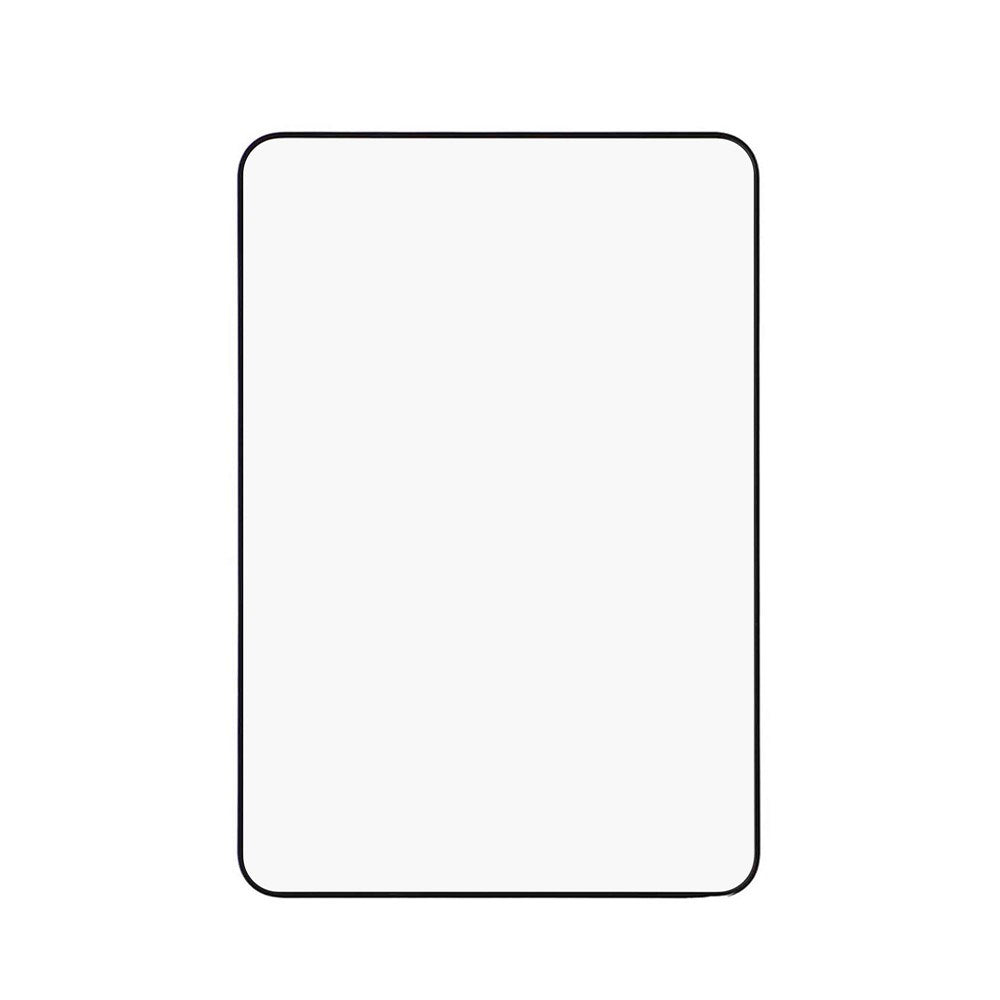 Hærdet Beskyttelsesglas iPhone Fold - Gennemsigtig / Sort Kant