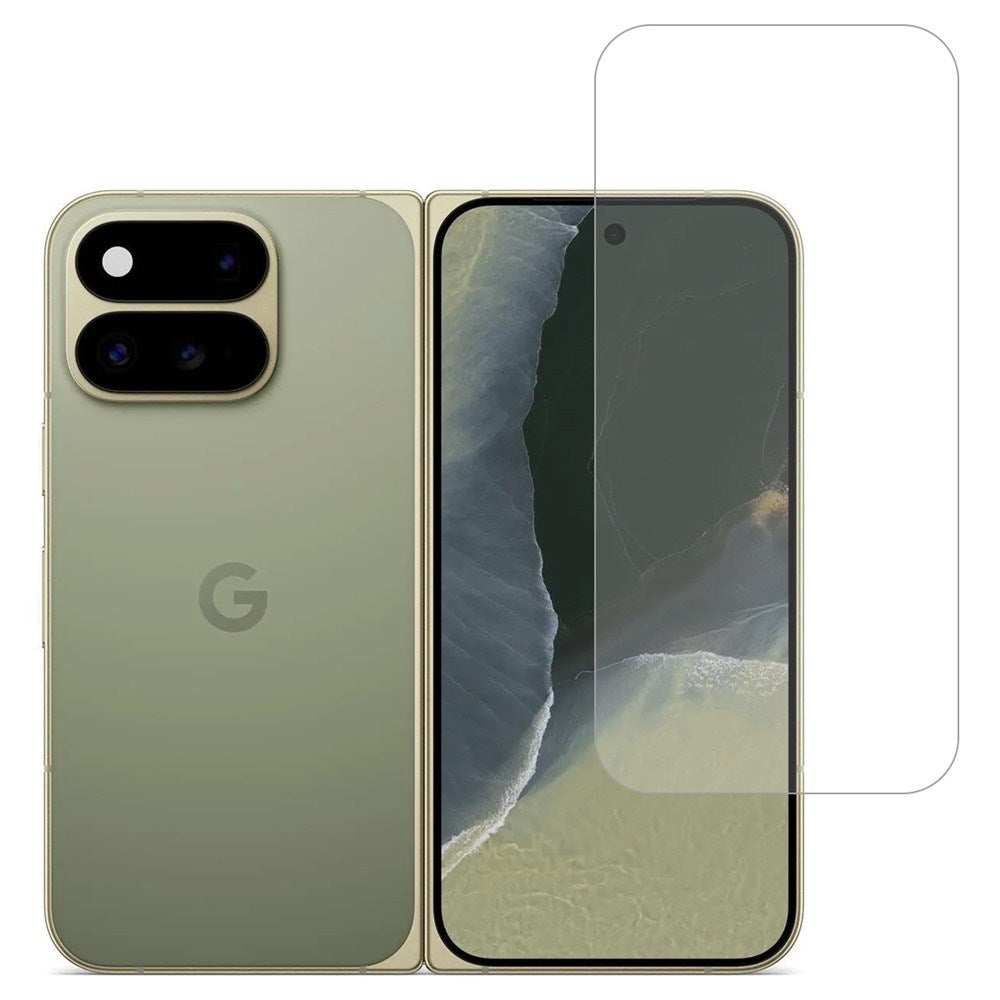 Google Pixel 11 Pro Fold Skærmbeskyttelse i Hærdet Glas 0.3mm - Gennemsigtig