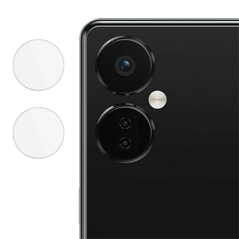 OnePlus Nord CE 3 Lite IMAK Glassbeskyttelse for kameralinse - Gjennomsiktig