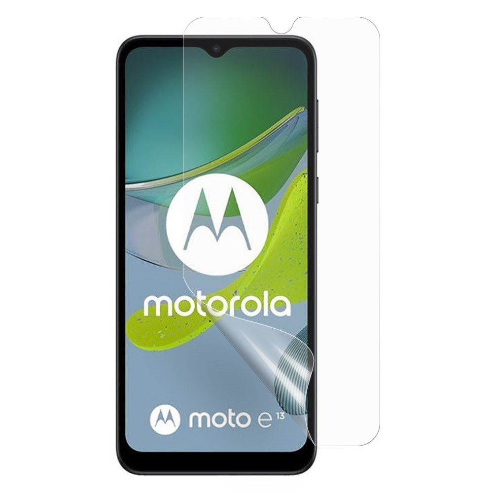 Motorola Moto E13 skjermbeskytter - Beskyttelsesfilm - Gjennomsiktig