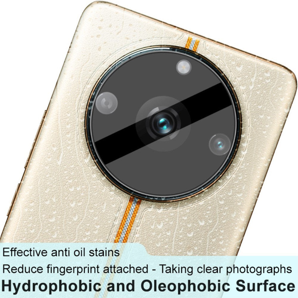 Realme 11 Pro+ (5G) / 11 Pro (5G) IMAK kameralinsebeskyttelsesglass - gjennomsiktig / svart