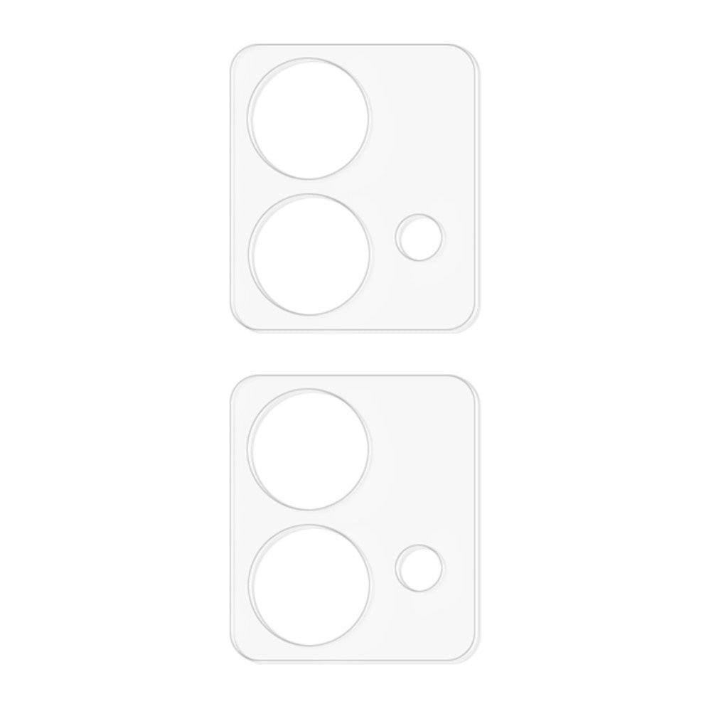 Motorola Moto G84 kameralinseglassbeskytter - 2 stk - Gjennomsiktig