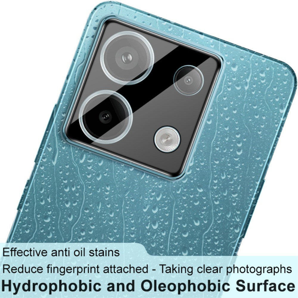 IMAK Xiaomi Redmi Note 13 Pro (5G) / Poco X6 beskyttelsesglass til kameralinse - gjennomsiktig