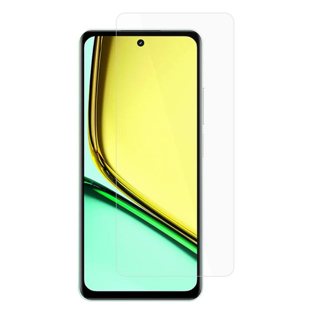 Realme C67 (5G) herdet glass 9H skjermbeskytter - Veskevennlig - Gjennomsiktig
