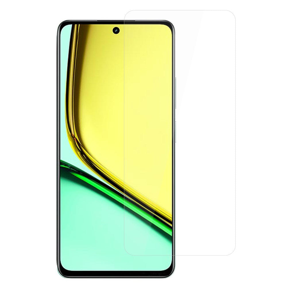 Realme C67 (5G) Arc Edge Hærdet Glas - Case Friendly - Gennemsigtig