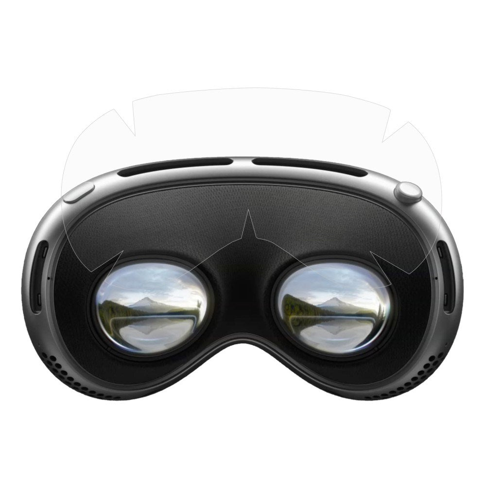 EIDERWOOD Apple Vision Pro Plastic Skjermbeskytter - Gjennomsiktig