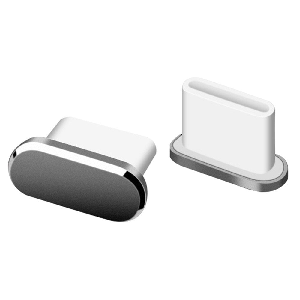 USB-C Støvbeskyttelsesprop - Grå