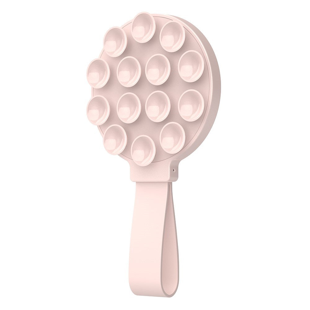 Silikon sugekopp mobilholder m. Stropp - MagSafe-kompatibel - Rosa