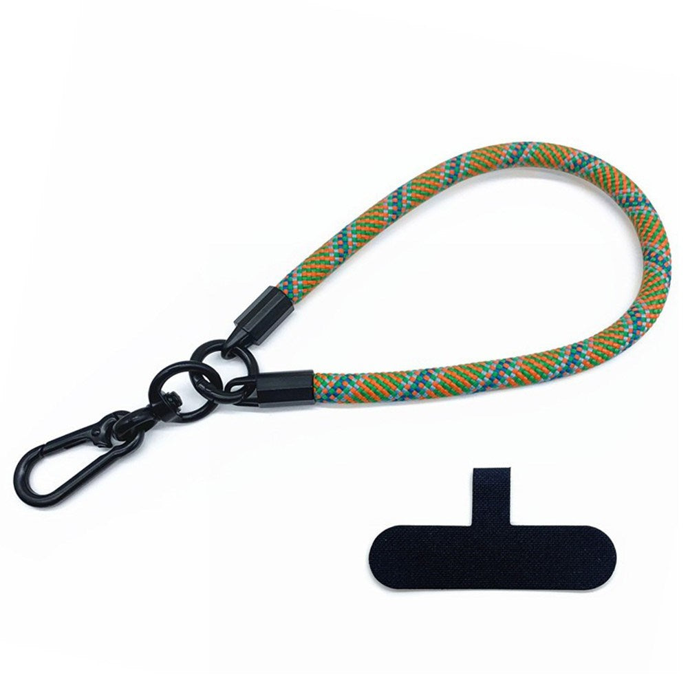 Polyester 30cm Håndledsstrop m. Indlægningsplade - Multifarvet